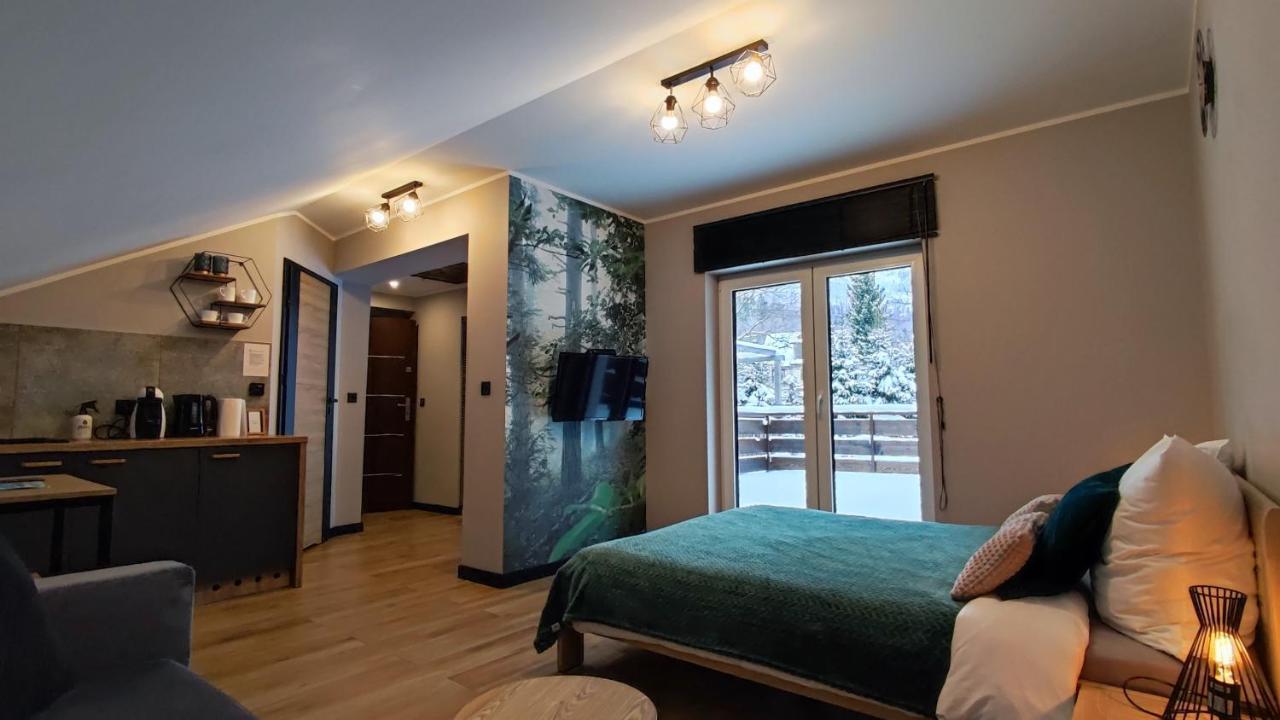 Apartament Olimpijska 54 Z Prywatnym Jacuzzi Na Tarasie Szczyrk Buitenkant foto
